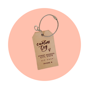 Luggage Tag - Custom Name & Address