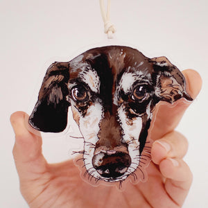 Ornament - Custom Hand Painted Pet Portrait