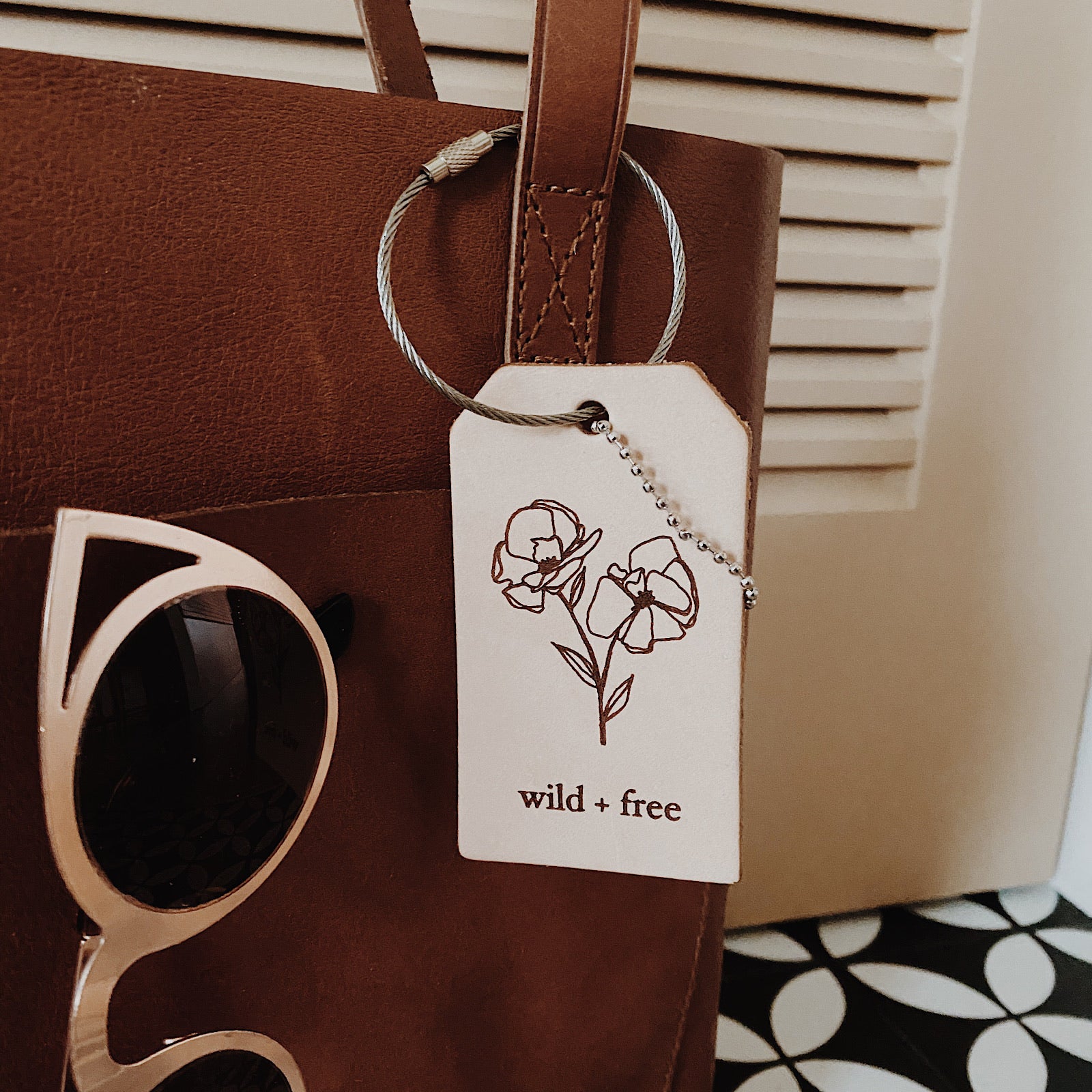 Luggage Tag - Wild + Free