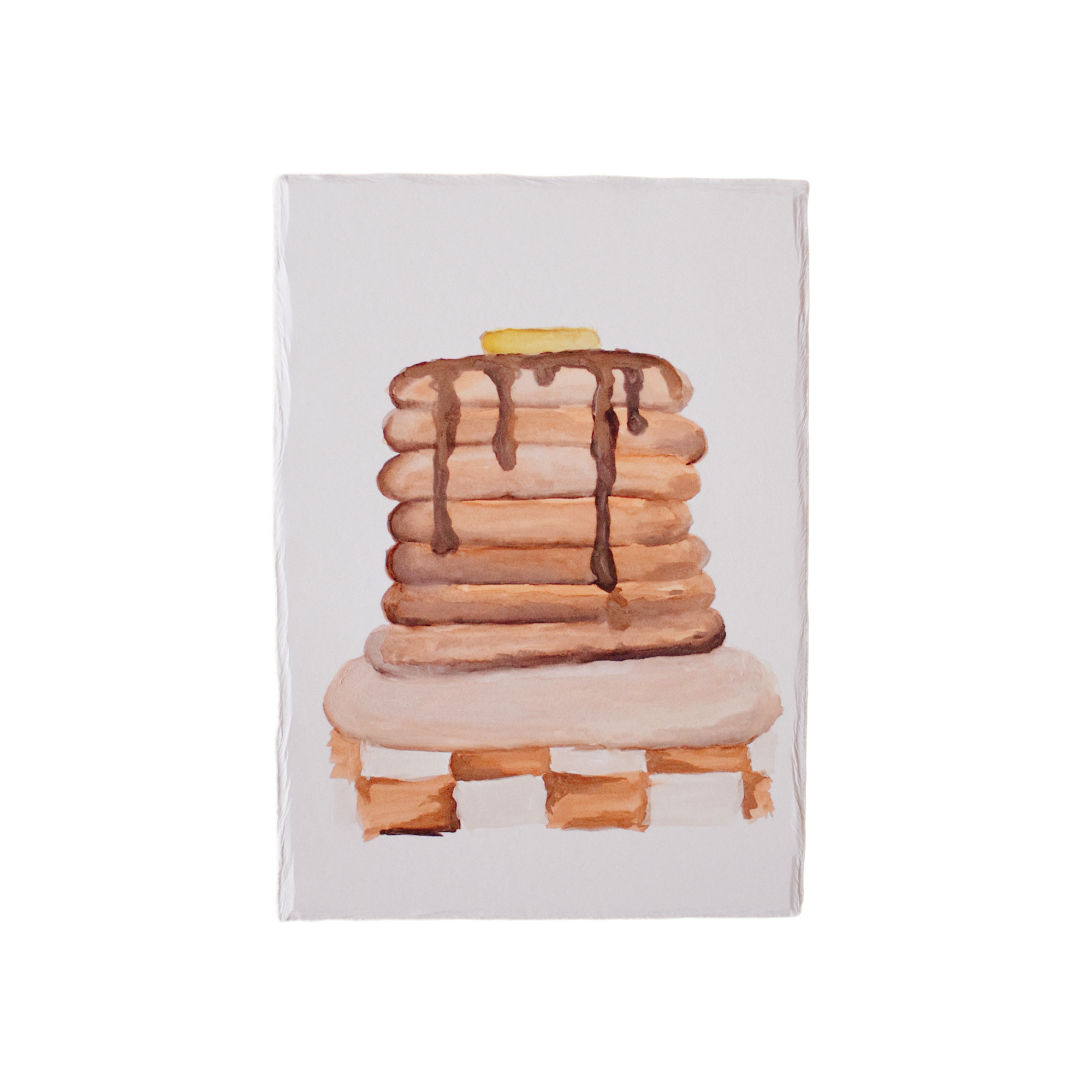 Watercolor Painting - Stack of Flapjacks